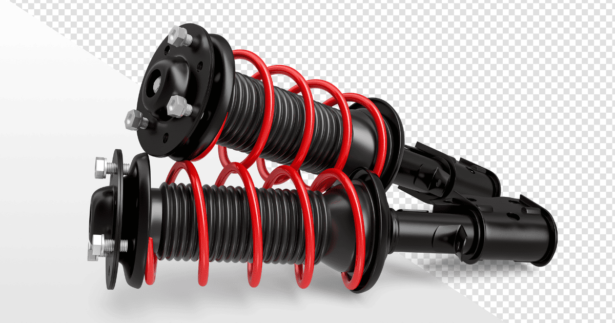 coil springs in a car